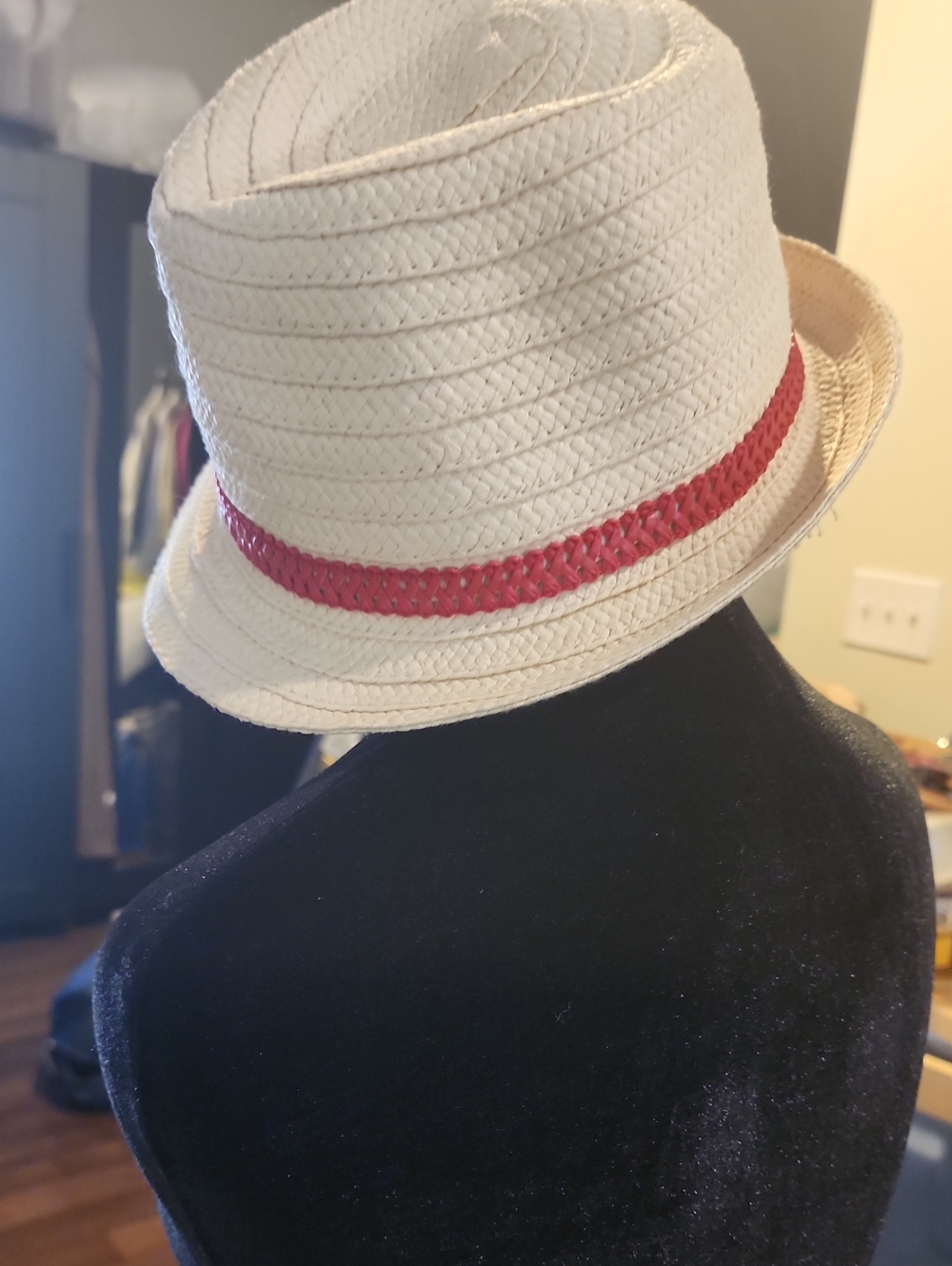 LOFT Cream Woven Sun Hat